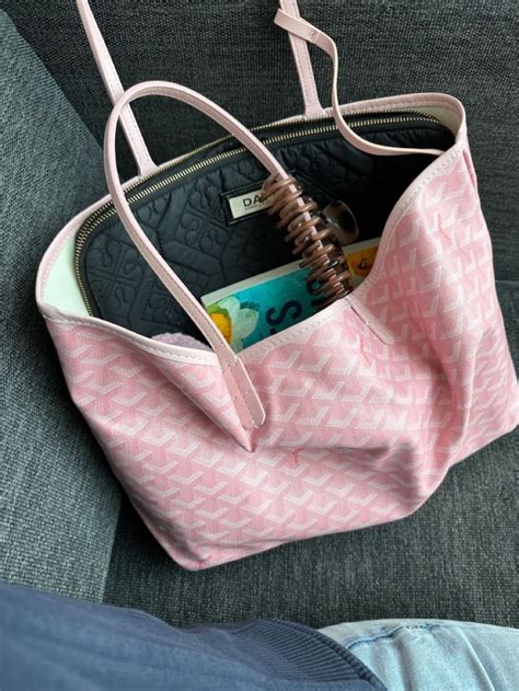 pink goyard makeup bag|goyard bag price original.